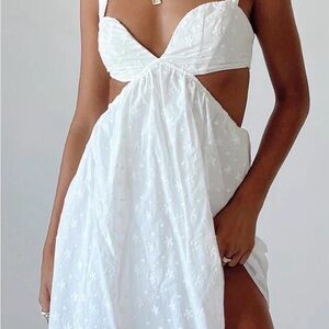 Princess Polly Khalia Mini Dress White